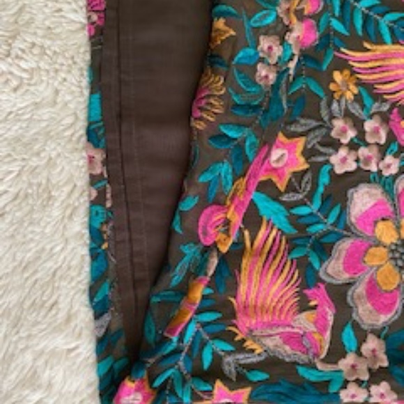 Anthropologie Emboridary Skirt by BARASCHI Size 0 - Picture 12 of 16